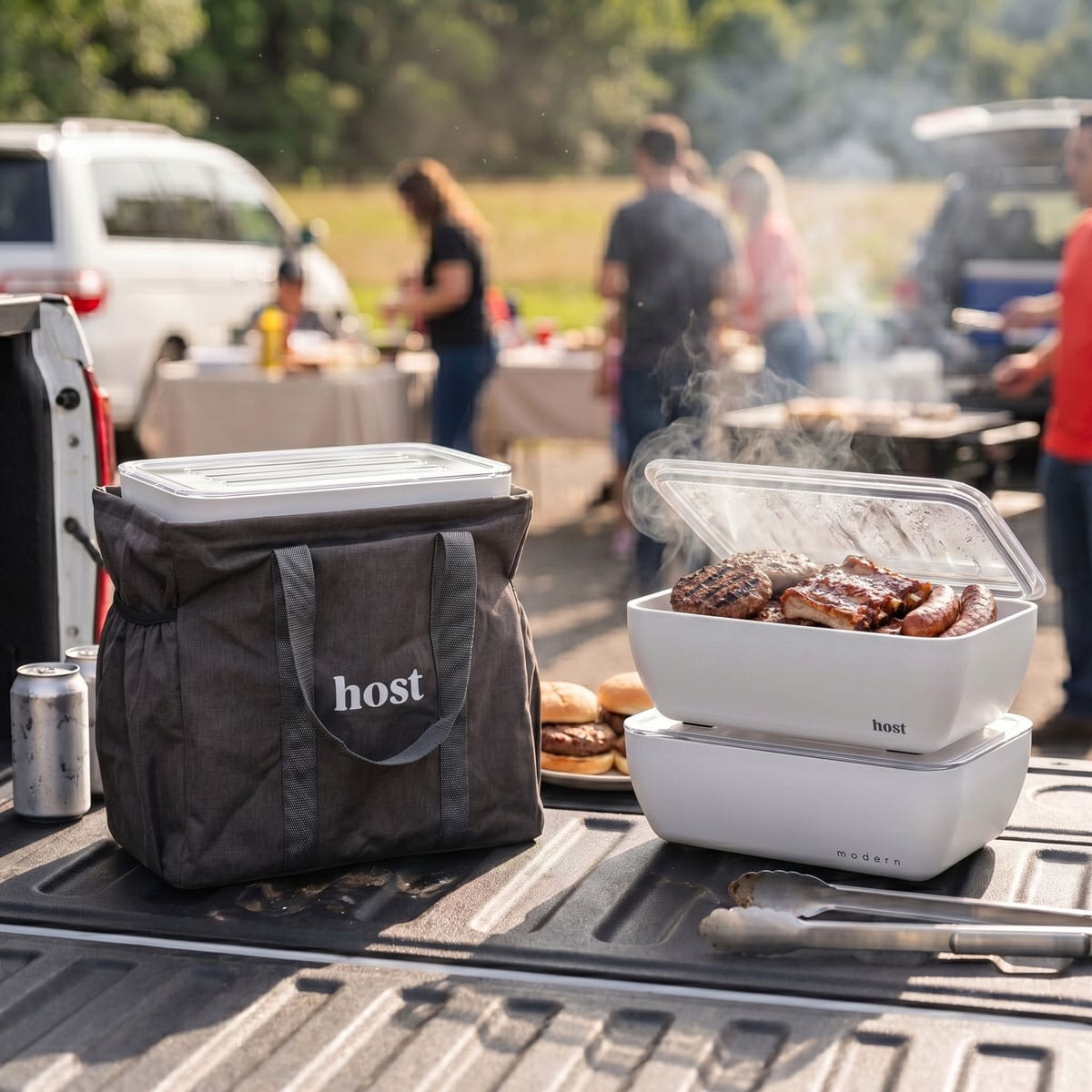 Host Modern thermal serving dishes packed and ready to create with