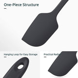 DailySale Kitchen Tools & Gadgets U-Taste Silicone Spatula Set with 480 Degrees Fahrenheit Heat Resistant