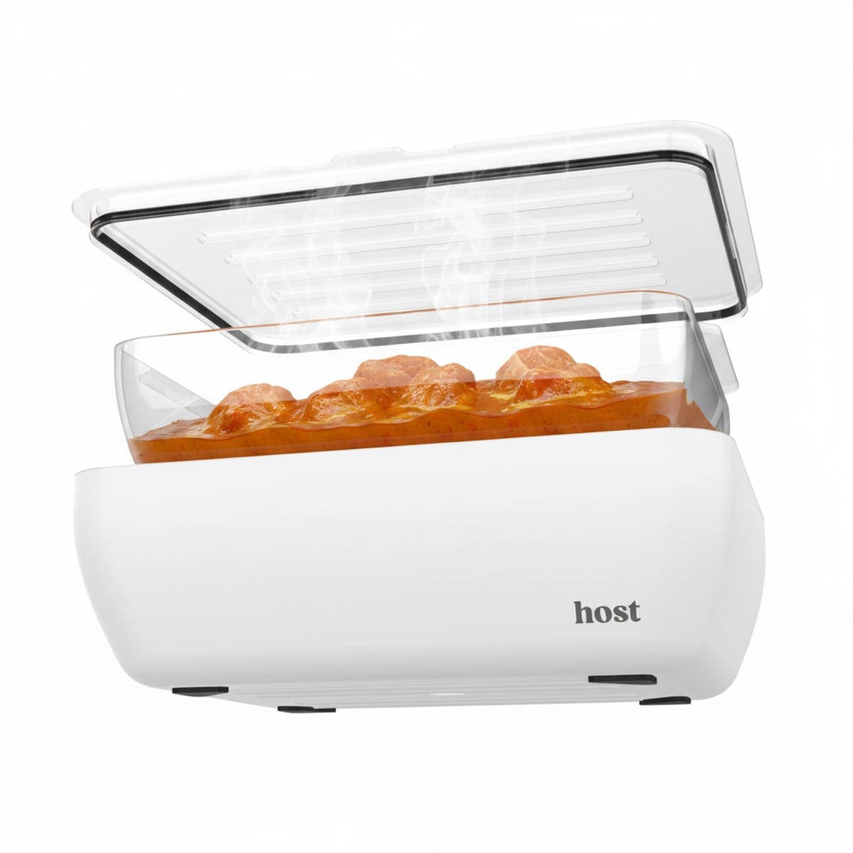 Host Modern Thermal Serving Dish with butter chicken
