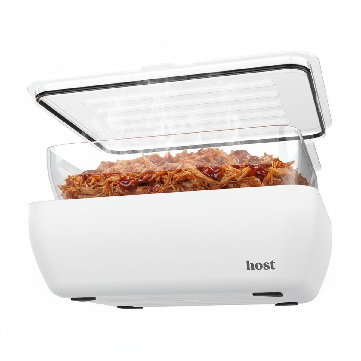 Host Modern Thermal Serving Dish with pulled pork