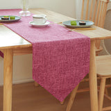 Fancy & Stacy TRT Pink TRT Table Cloth Triangle Edges 12" W x 71" L