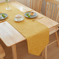 Fancy & Stacy TRT Tan TRT Table Cloth Triangle Edges 12" W x 71" L