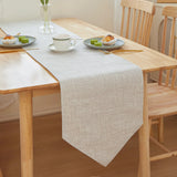Fancy & Stacy TRT White TRT Table Cloth Triangle Edges 12" W x 71" L