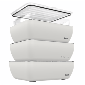 Host Modern 3 Thermal Serving Dishes + 1 Glass Baking Dish