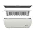 Host Modern 3 Thermal Serving Dishes + 3 Glass Baking Dishes + Carry Bag