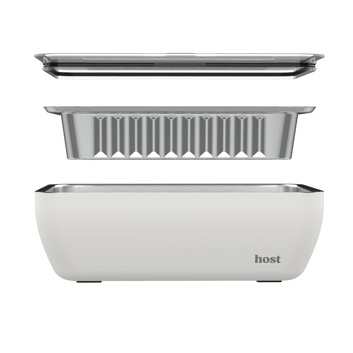 Host Modern 3 Thermal Serving Dishes + 3 Glass Baking Dishes + Carry Bag
