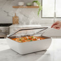 Host Modern 3 Thermal Serving Dishes + 3 Glass Baking Dishes + Carry Bag