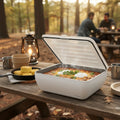 Host Modern 3 Thermal Serving Dishes + 3 Glass Baking Dishes + Carry Bag