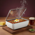 Host Modern 3 Thermal Serving Dishes + 3 Glass Baking Dishes + Carry Bag