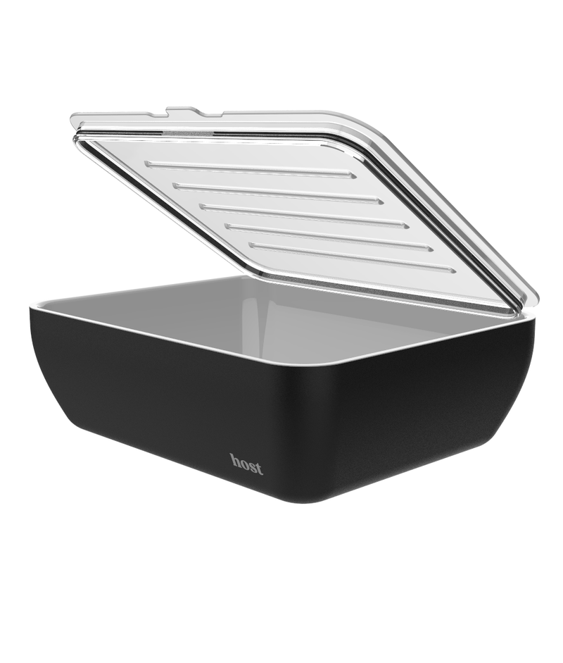 Host Modern Thermal Serving Dish - Black