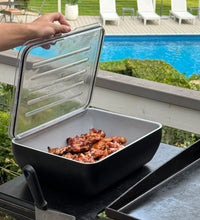 Host Modern Thermal Serving Dish - Black