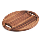 Kalmar Home Serving Tray Medium Oval Tray with Handles