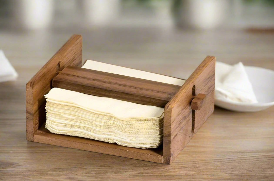 Kalmar Home Tabletop Cocktail 5" x 5" Napkin Holder