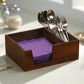 Kalmar Home Tabletop Small - 2 compartment Flatware & Napkin Holders
