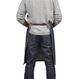MI COCINA / UBI-IND Apron Raw Denim THE SELVEDGE APRON WITH REMOVABLE LEATHER