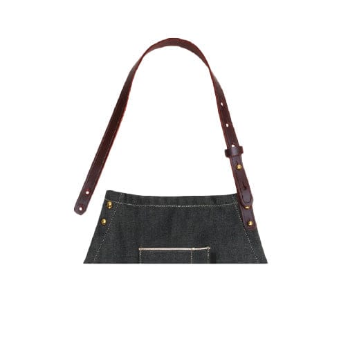 MI COCINA / UBI-IND Apron Raw Denim THE SELVEDGE APRON WITH REMOVABLE LEATHER