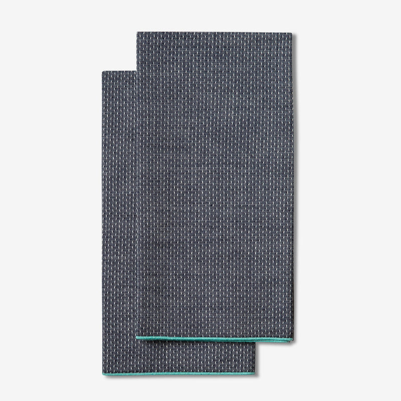 MI COCINA / UBI-IND Napkin Aqua Marine DOBBY CHAMBRAY NAPKIN
