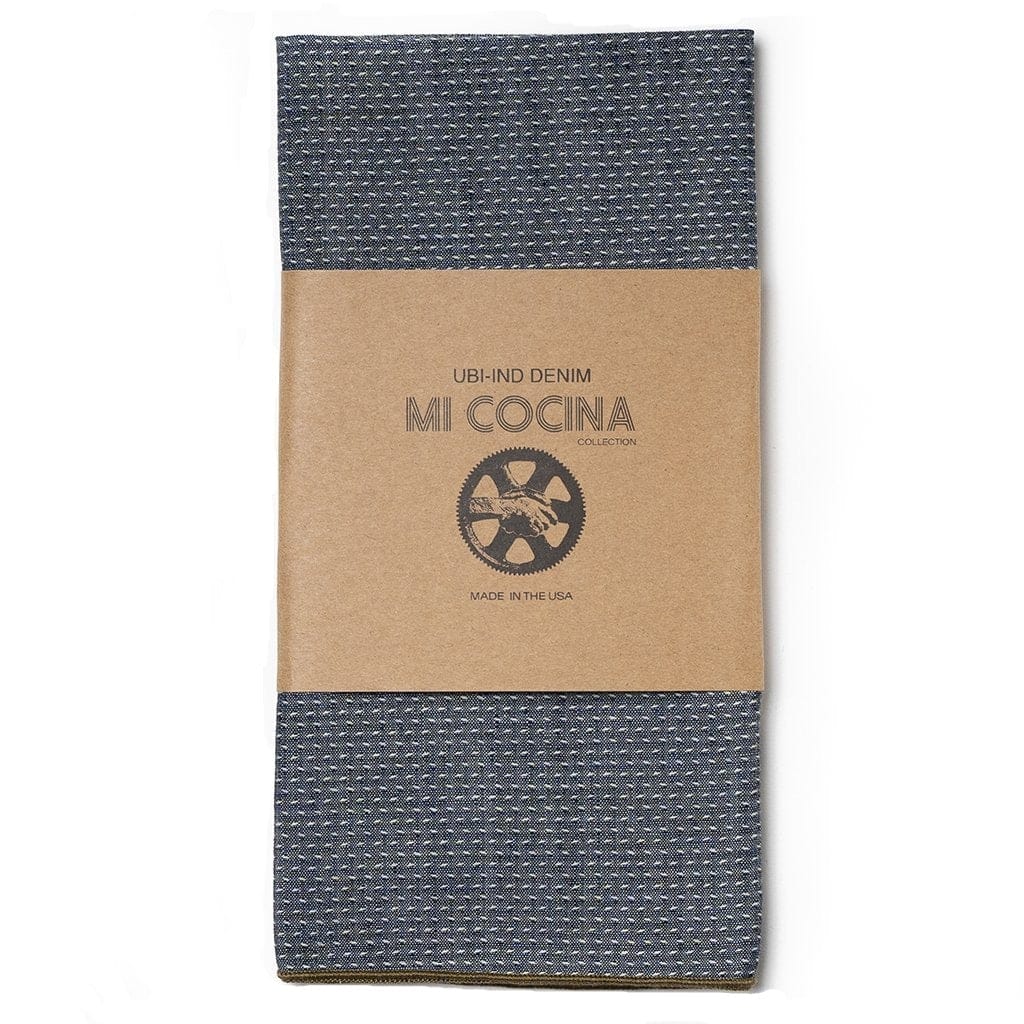 MI COCINA / UBI-IND Napkin Camo Green DOBBY CHAMBRAY NAPKIN