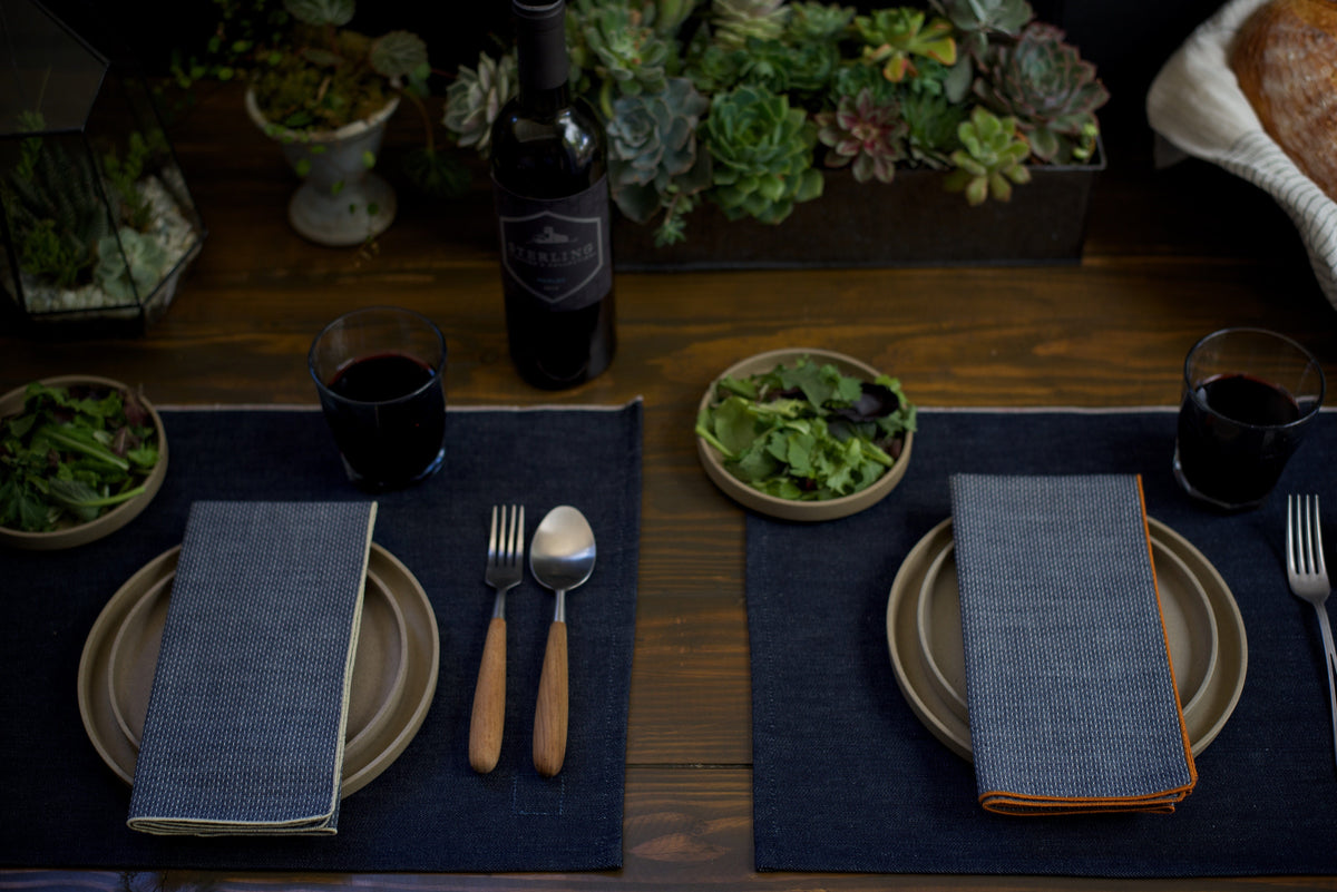 MI COCINA / UBI-IND Napkin DOBBY CHAMBRAY NAPKIN