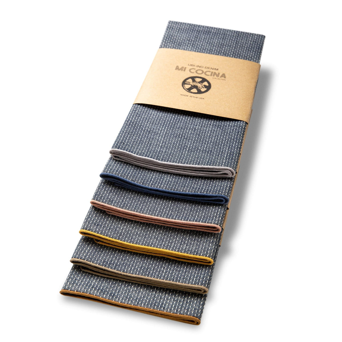 MI COCINA / UBI-IND Napkin DOBBY CHAMBRAY NAPKINS - THE O'KEEFE INSPIRED COLORS