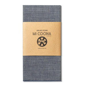 MI COCINA / UBI-IND Napkin Shoreline Blue DOBBY CHAMBRAY NAPKINS - THE O'KEEFE INSPIRED COLORS