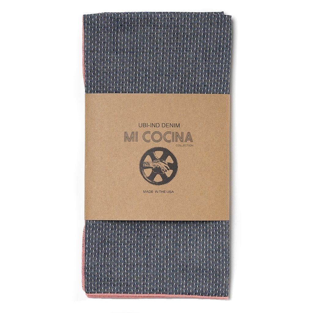 MI COCINA / UBI-IND Napkin Shrimp DOBBY CHAMBRAY NAPKIN