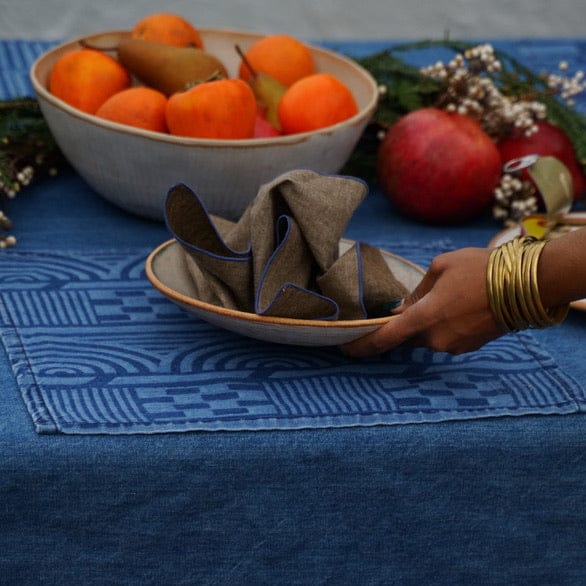 MI COCINA / UBI-IND Napkin TAN CHAMBRAY NAPKIN