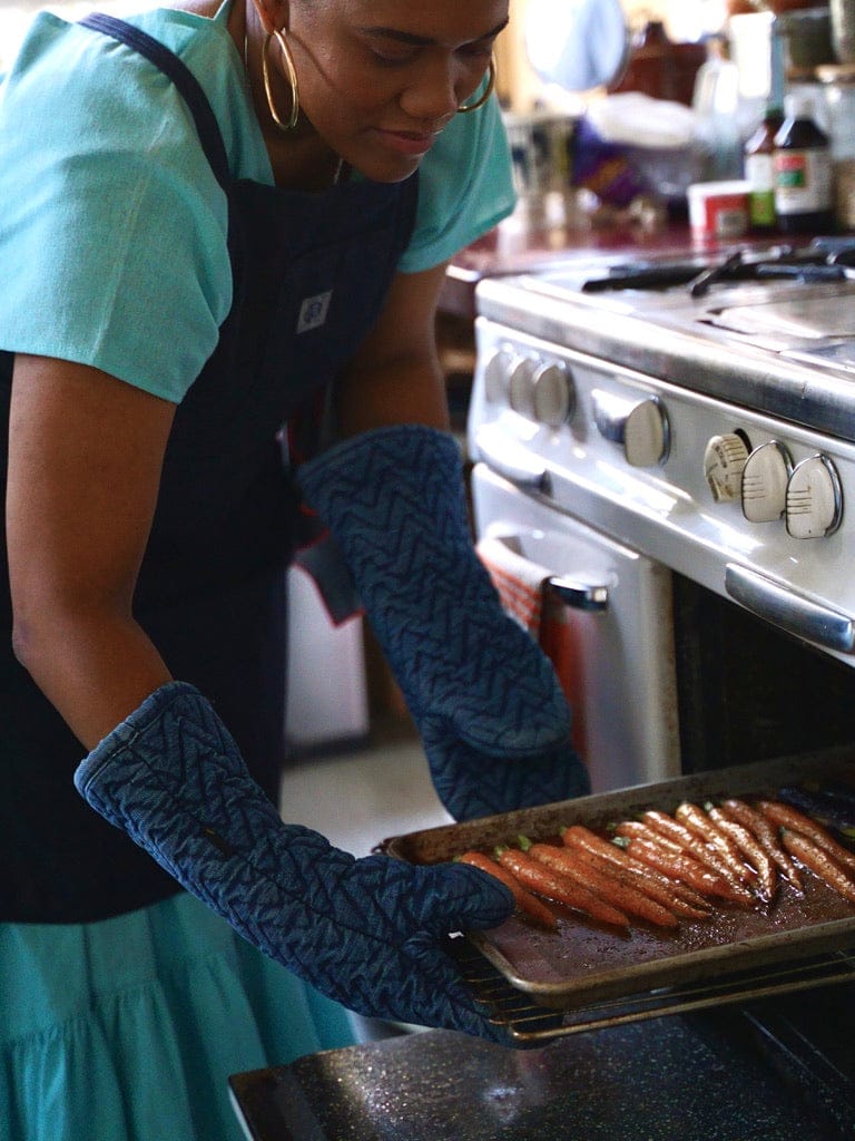 MI COCINA / UBI-IND Oven Mitt EL HERRINGBONE OVEN MITT (LARGE)