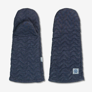 MI COCINA / UBI-IND Oven Mitt Raw Denim EL HERRINGBONE OVEN MITT (LARGE)