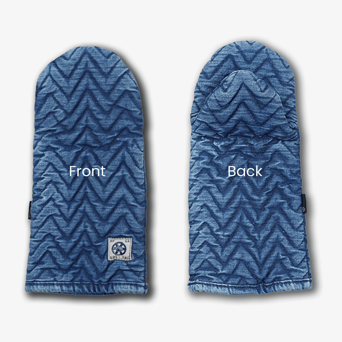 MI COCINA / UBI-IND Oven Mitt STANDARD HERRINGBONE OVEN MITT