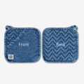 MI COCINA / UBI-IND Pan Handle Holder / Trivet Medium Vintage HERRINGBONE TRIVET / POT HOLDER