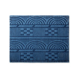 MI COCINA / UBI-IND Placemat ADIRE ETCHED - MEDIUM VINTAGE DIASPORA PLACEMAT - LASER PRINTED DENIM