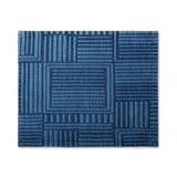 MI COCINA / UBI-IND Placemat KENTE STRIPE - MEDIUM DIASPORA PLACEMAT - LASER PRINTED DENIM