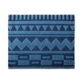 MI COCINA / UBI-IND Placemat SHONA GEO - MEDIUM VINTAGE DIASPORA PLACEMAT - LASER PRINTED DENIM