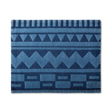 MI COCINA / UBI-IND Placemat SHONA GEO - MEDIUM VINTAGE DIASPORA PLACEMAT - LASER PRINTED DENIM