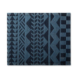 MI COCINA / UBI-IND Placemat VOLTA - DARK VINTAGE DIASPORA PLACEMAT - LASER PRINTED DENIM