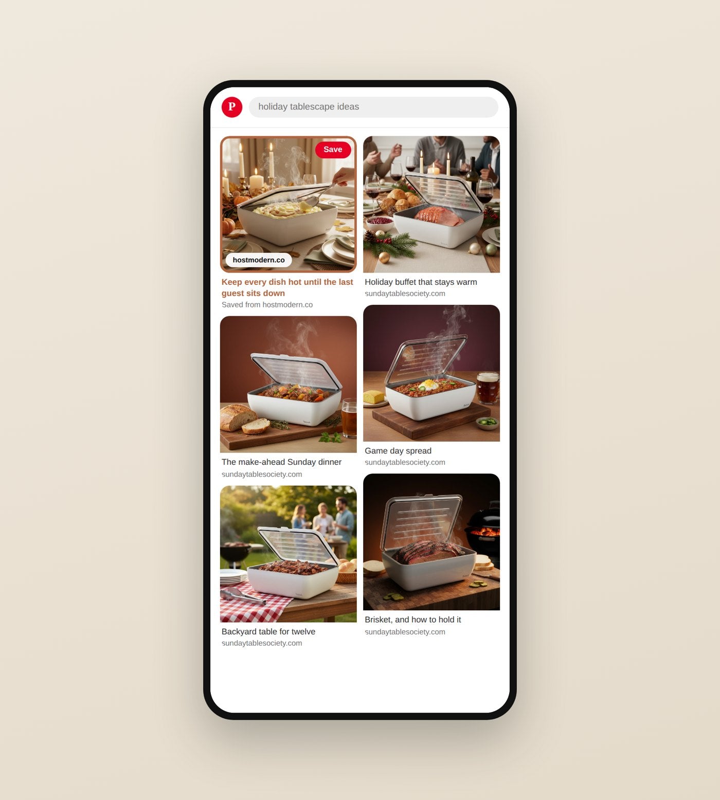 Pinterest example — The one that keeps paying in March